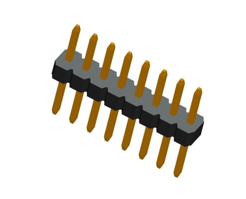 1.00mm Straight Single Row 180° DIP Type Pin Header