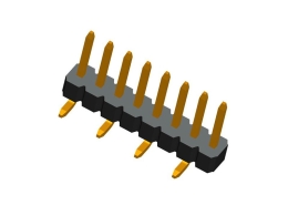 1.00mm Single Row 180° SMT Type Pin Header