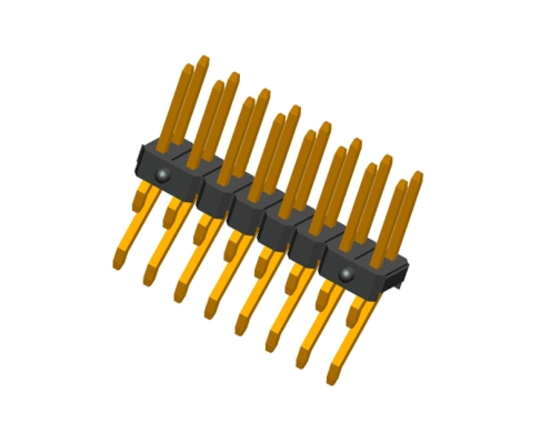 2.00mm double row SMT pin header
