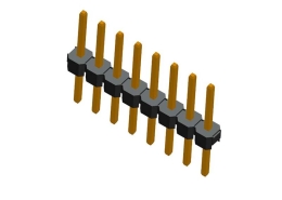 2.54mm single row straight DIP type pin header