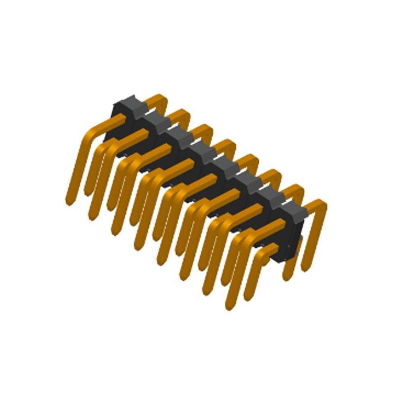 2.54mm double row DIP type pin header