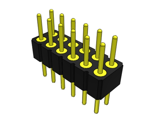 2.0mm Machined pin header