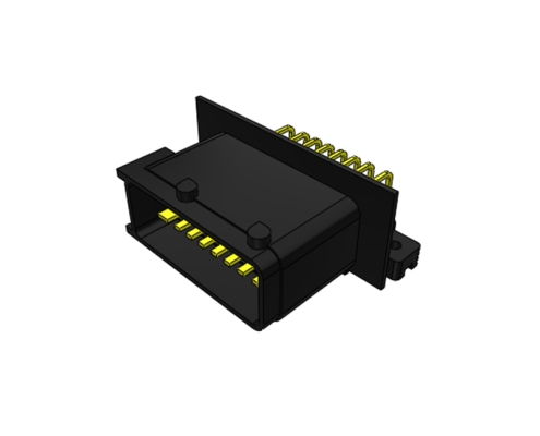 PCB mount header automotive connector