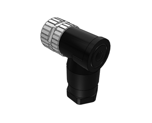 M12 power connector 4P