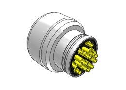 M16 Molding Connector Female 19P/14P