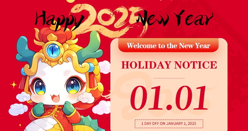 2025 New Year's Holiday