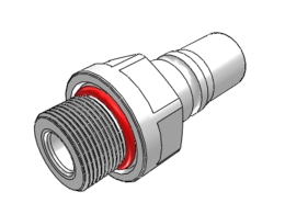 08P Type Plug Fluid Connector