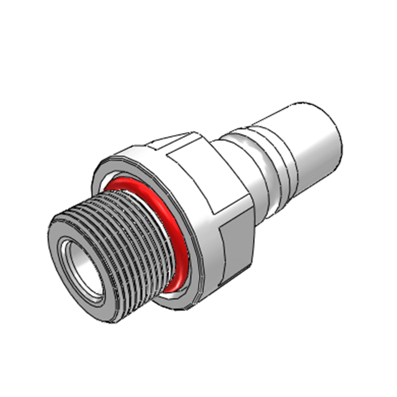 08P Type Plug Fluid Connector