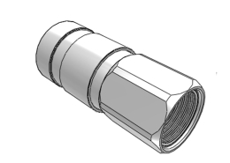 08S Type Receptacle Fluid Connector