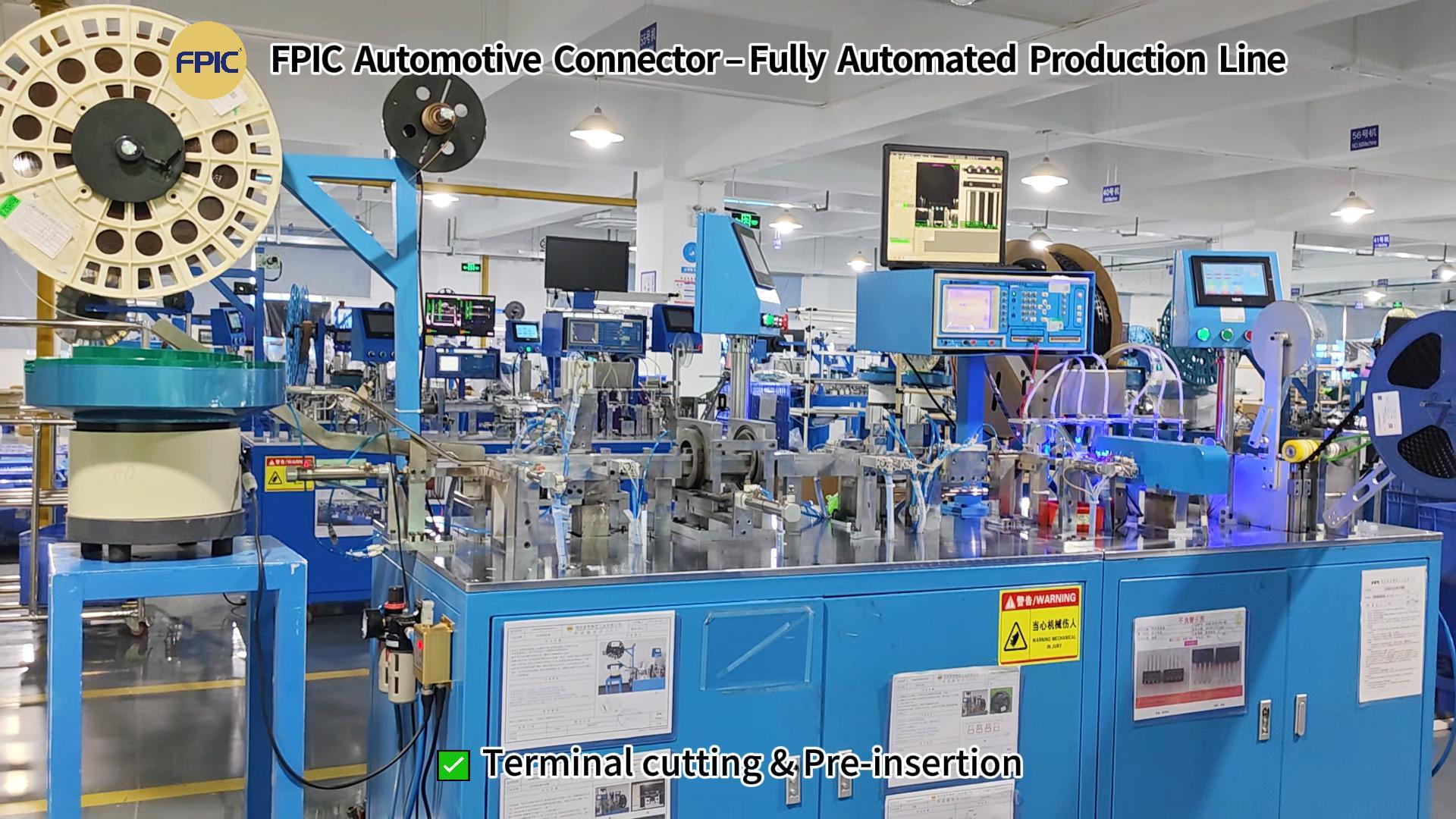 Automotive connector production process--new