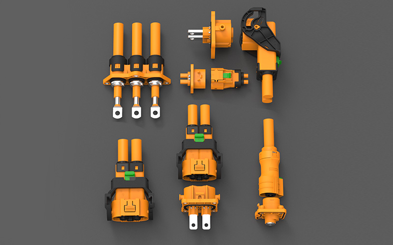 EV high voltage connectors
