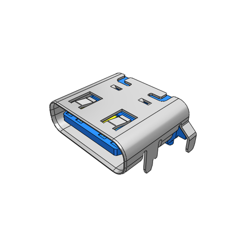 USB Type-C 16P SMT Board-Mount Female Connector