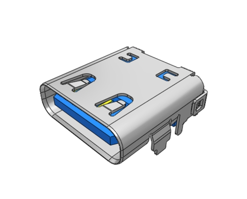 14P DIP Type-C Female Connector