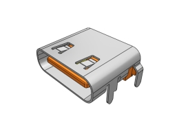 16P SMT USB Type-C Female Socket Connector