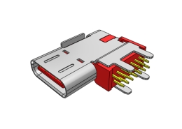 USB Type-C 14P Side-Entry SMT Female Socket
