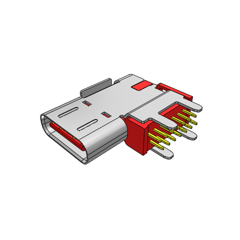 USB Type-C 14P Side-Entry SMT Female Socket