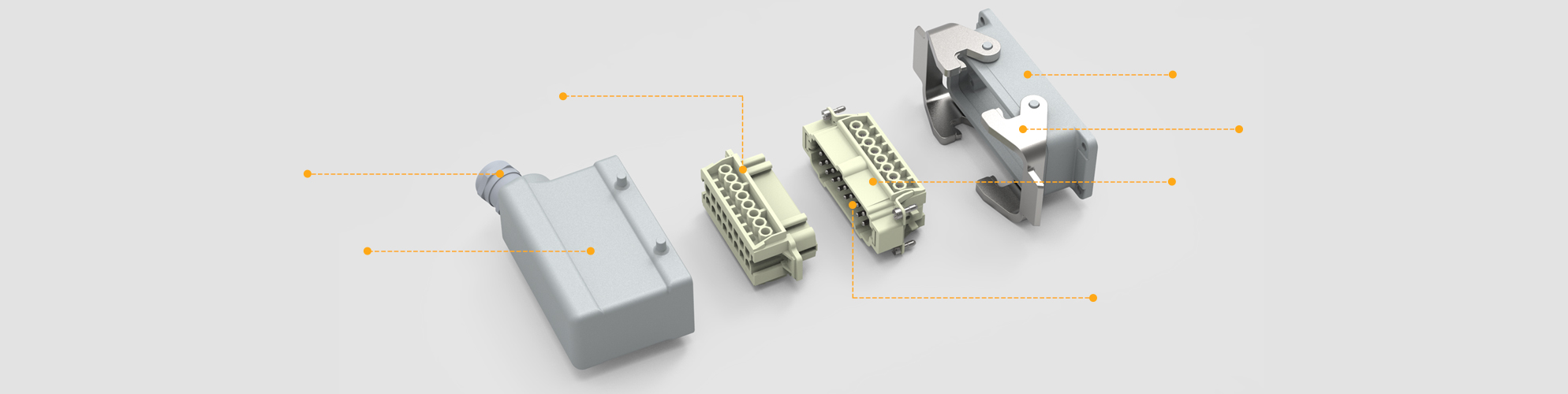 HE Series Heavy-duty Connector-1