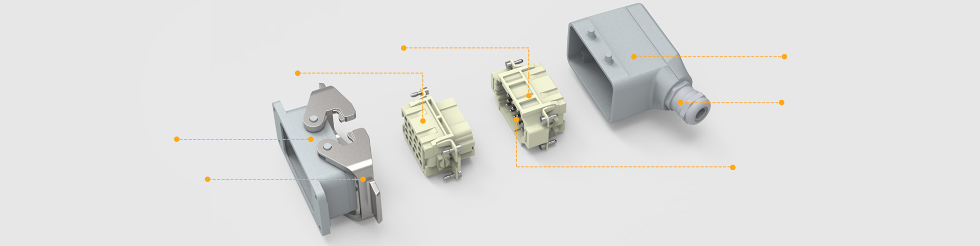 HEE Series Heavy-duty Connector-1