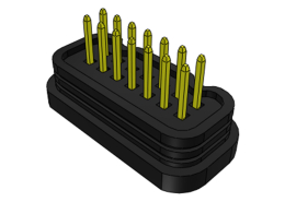 14 Way Waterproof Header Connector