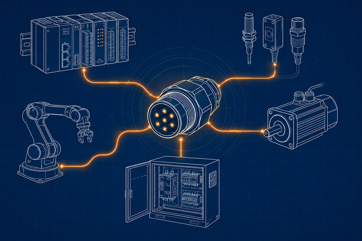 industrial automation connector application