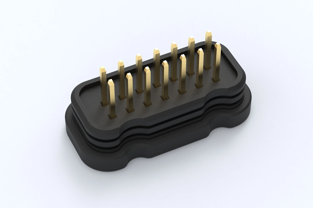 Automotive-PCB-header-and-receptacle-connector