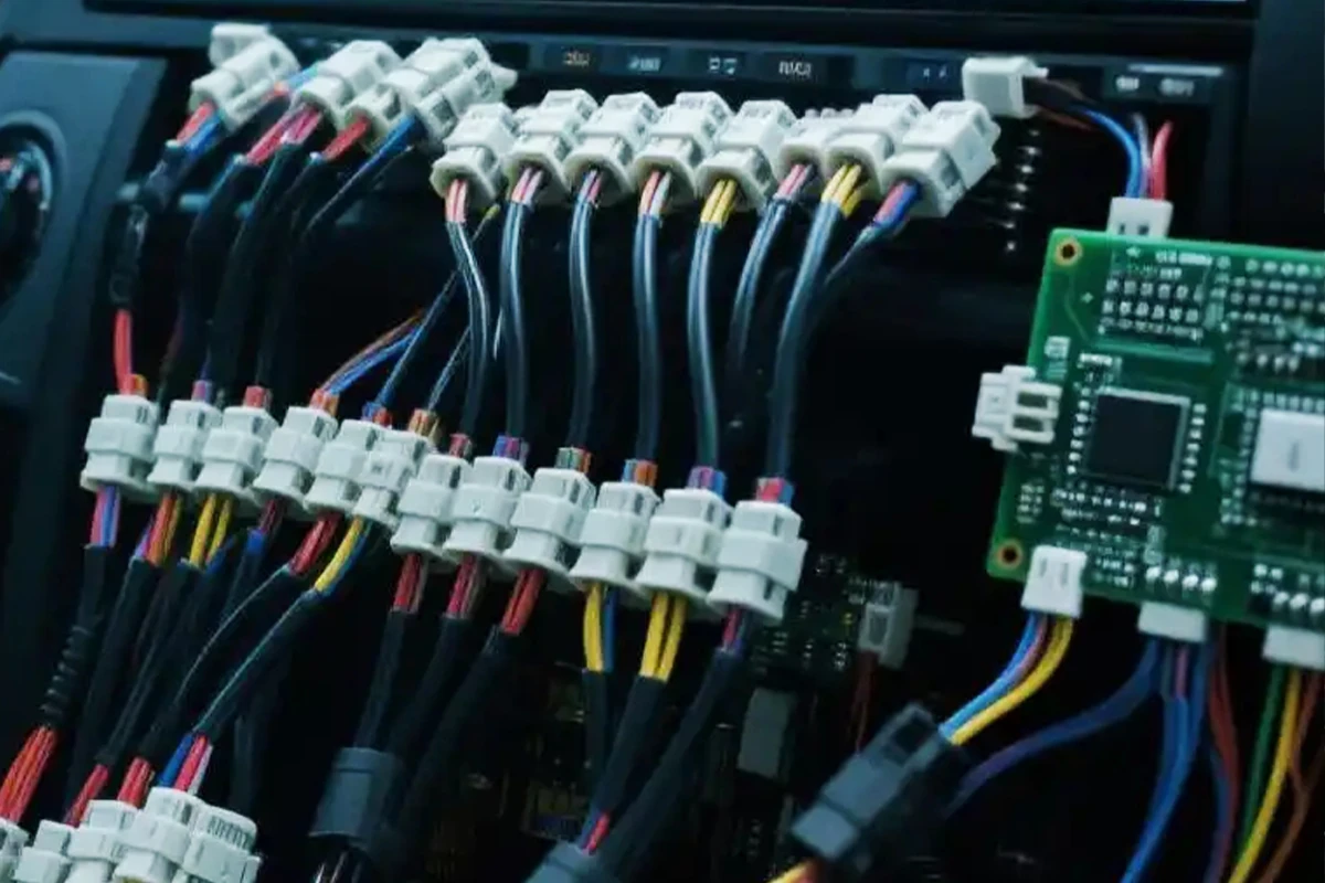 Automotive connector applications for electronic modules-5