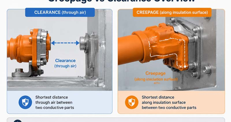 Creepage vs Clearance Overview
