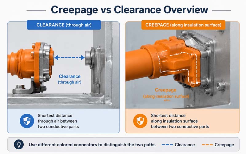 Creepage vs Clearance Overview
