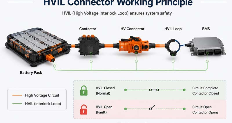 HVIL Connector Working Principle
