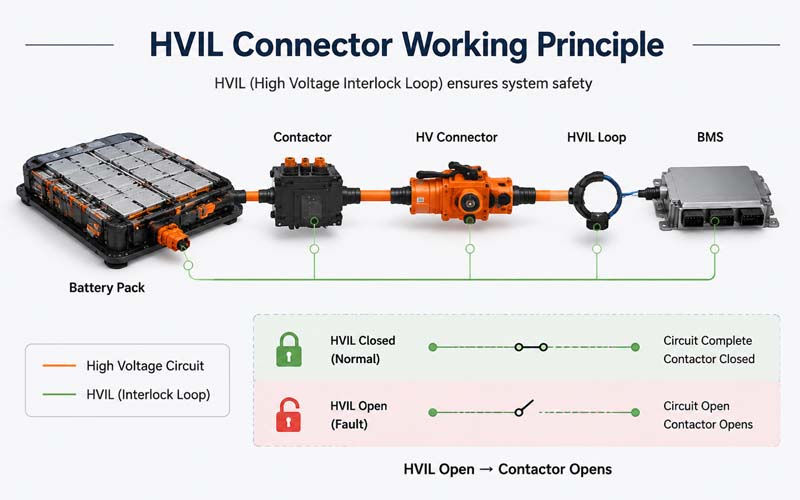 HVIL Connector Working Principle