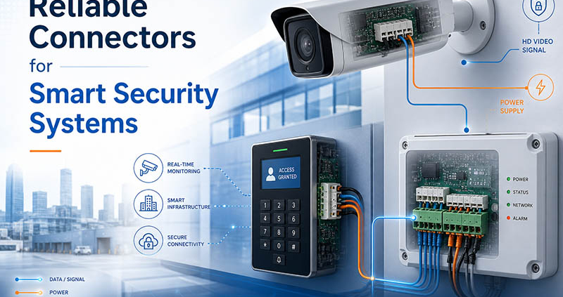 Reliable Connectors for Smart Security Systems