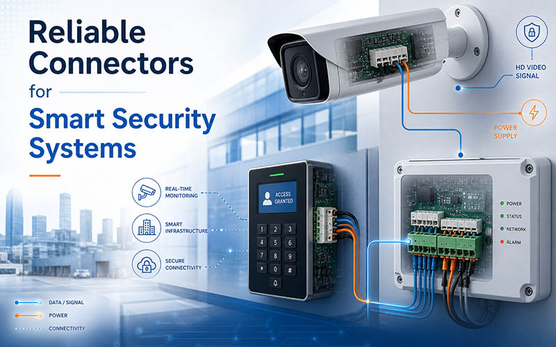 Reliable Connectors for Smart Security Systems