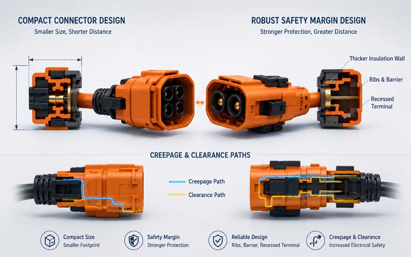Compact Design vs Electrical Safety Comparison