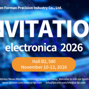 FPIC invitation to electronica 2026 Hall B2 Booth 580 in Munich Germany