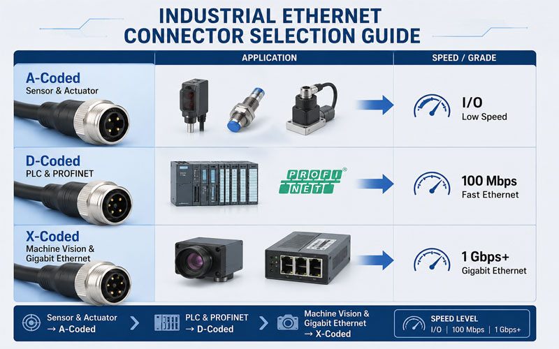 Industrial Ethernet Connector Selection Guide