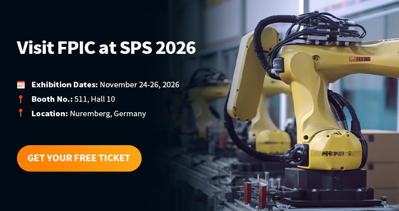 FPIC invitation to SPS 2026 Hall 10 Stand 511 in Nuremberg Germany