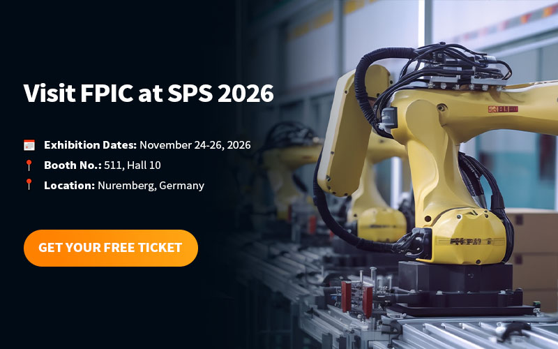 FPIC invitation to SPS 2026 Hall 10 Stand 511 in Nuremberg Germany
