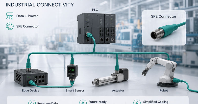 Single Pair Ethernet Connectors Overview