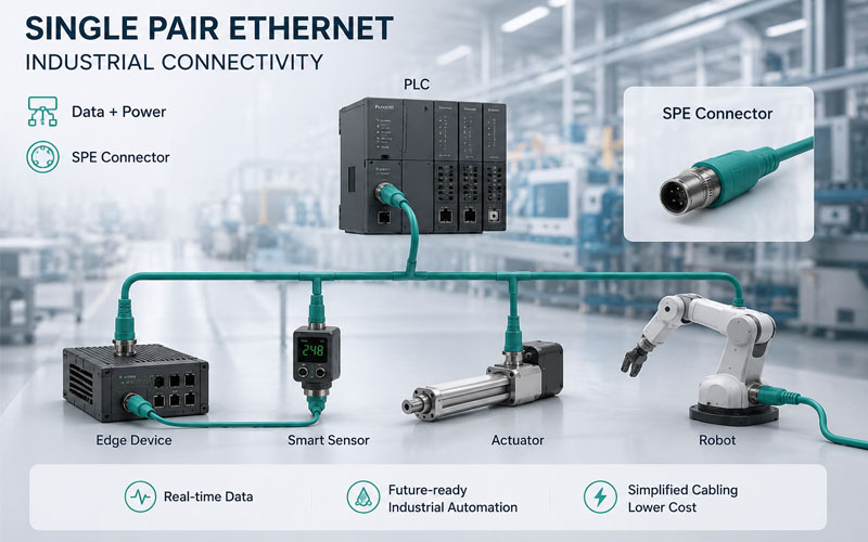 Single Pair Ethernet Connectors Overview
