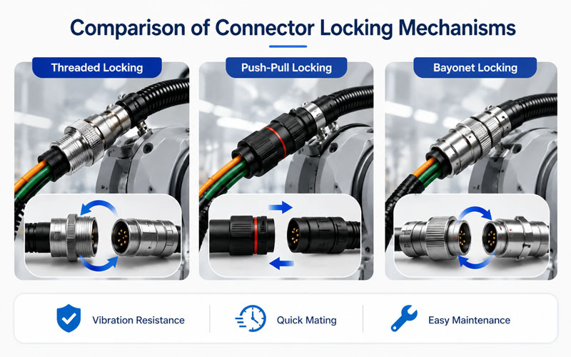 Comparison of Connector Locking Mechanisms