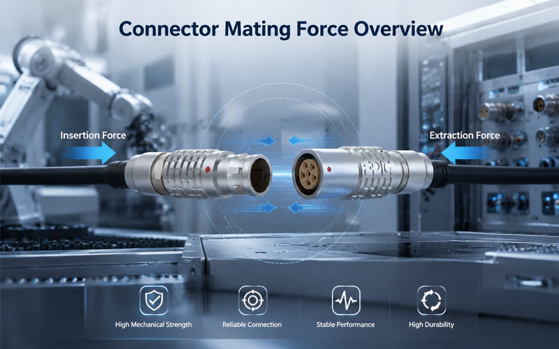 Connector Insertion Force and Extraction Force Overview