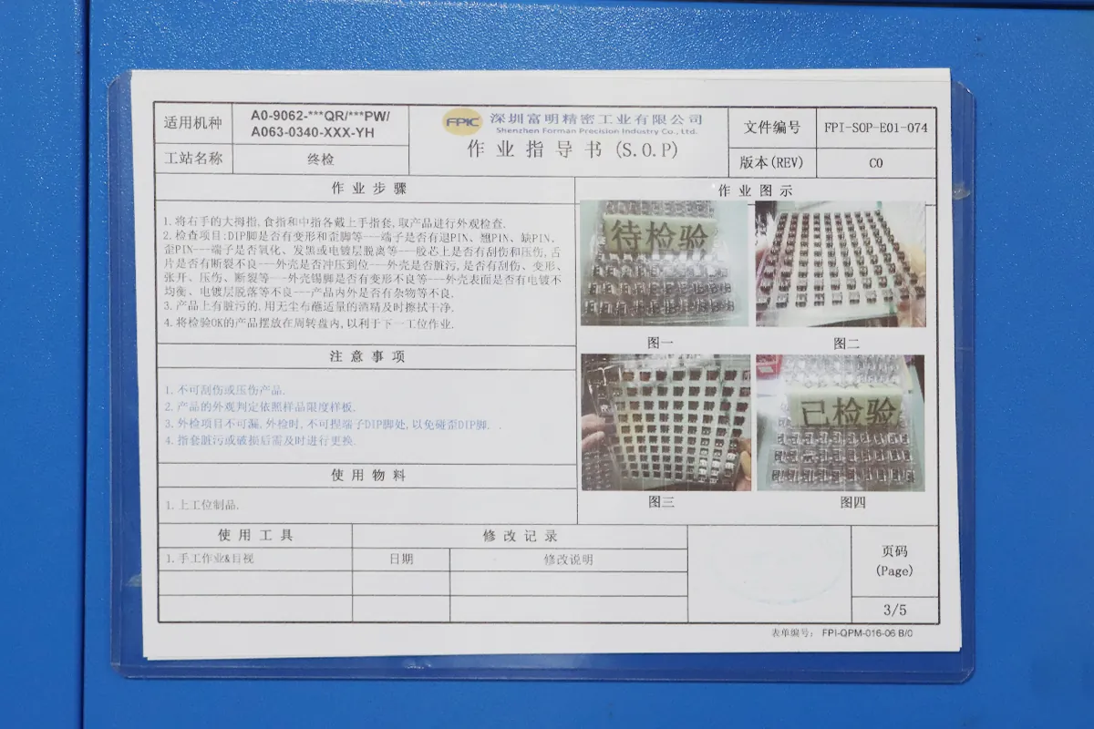 Controlled Documents and Quality Standards