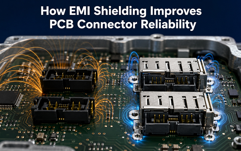 How EMI Shielding Improves PCB Connector Reliability