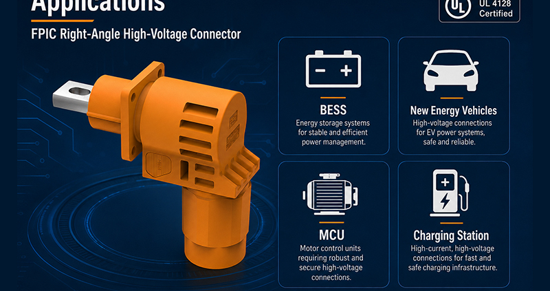 Select High-Voltage Connectors for BESS Cabinets