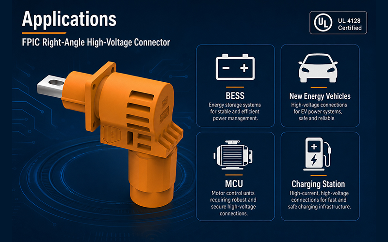 Select High-Voltage Connectors for BESS Cabinets
