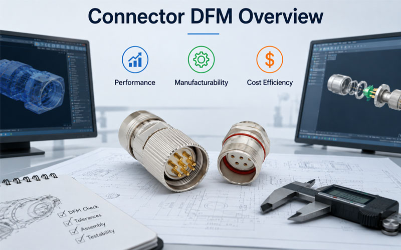Connector DFM Design Optimization Overview