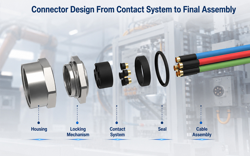 Connector Design From Contact System to Final Assembly