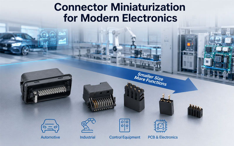 Connector Miniaturizationfor Modern Electronics