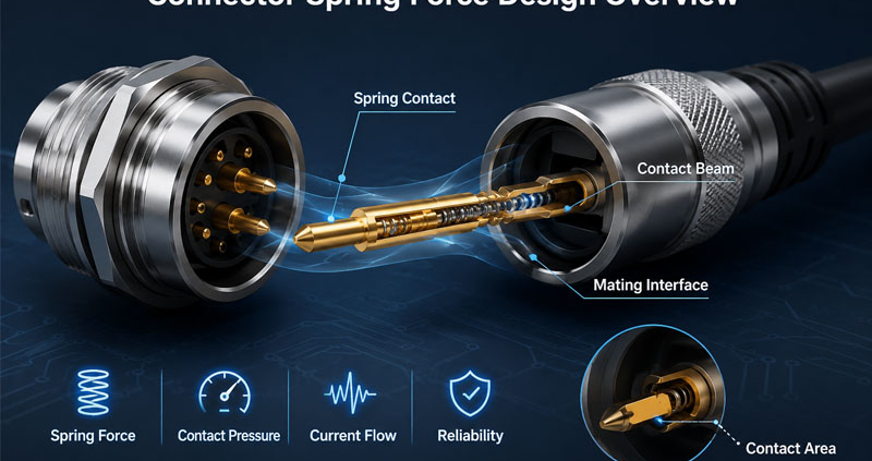 Connector Spring Force Design Overview