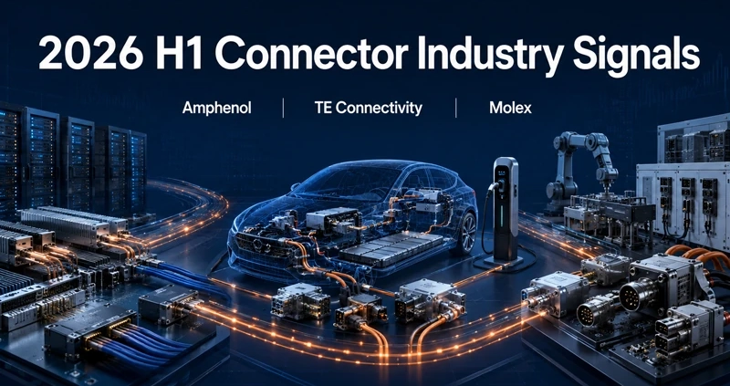 2026 H1 connector trends across data, transportation and power markets